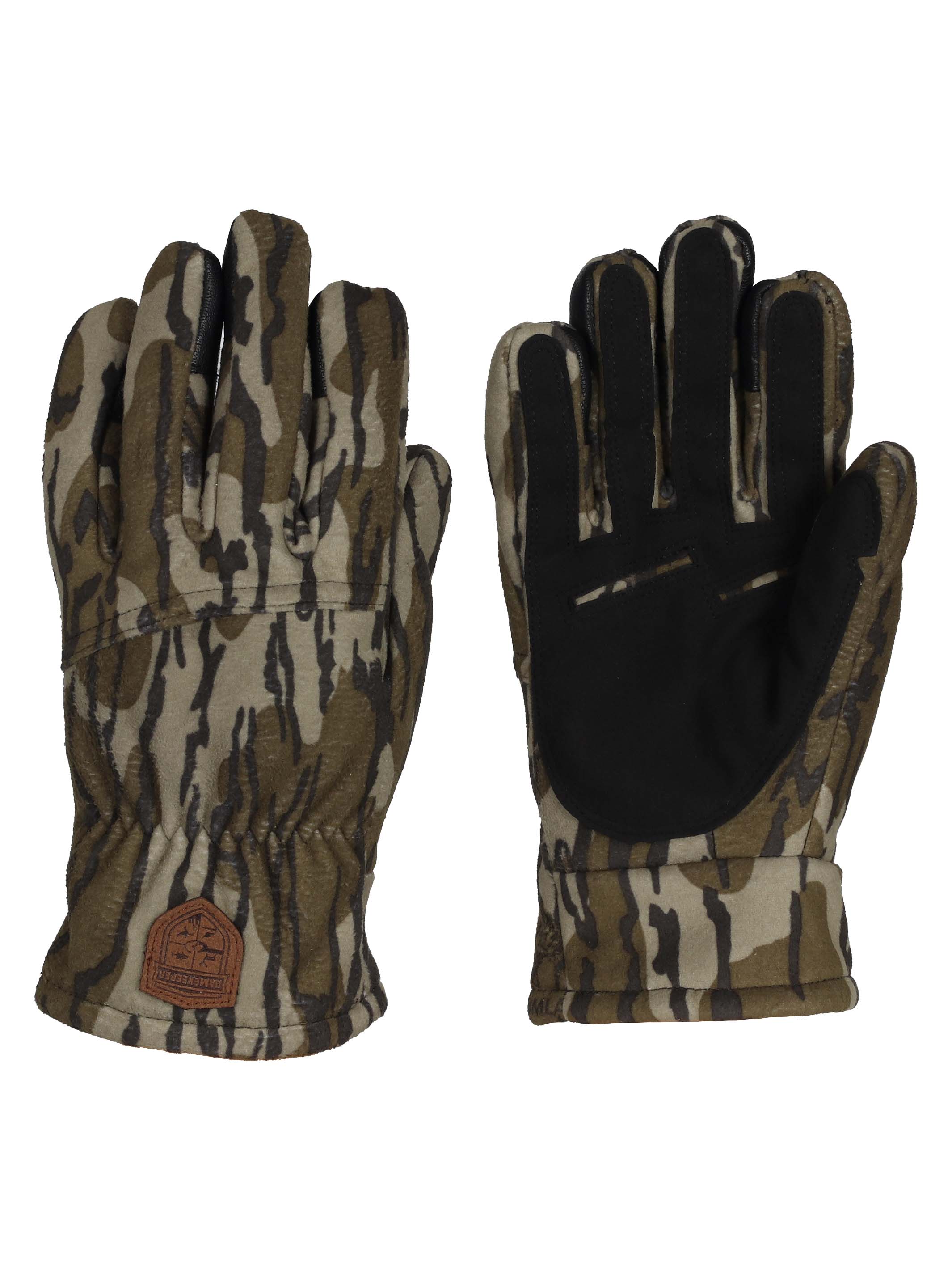 Mossy Oak Gamekeeper Harvester Gloves - 113804BTD - Mossy Oak Original Bottomland Camo